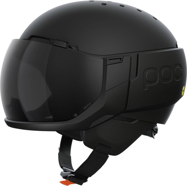 POC Levator MIPS, Skihelm m. Visier, Uranium Black Matt