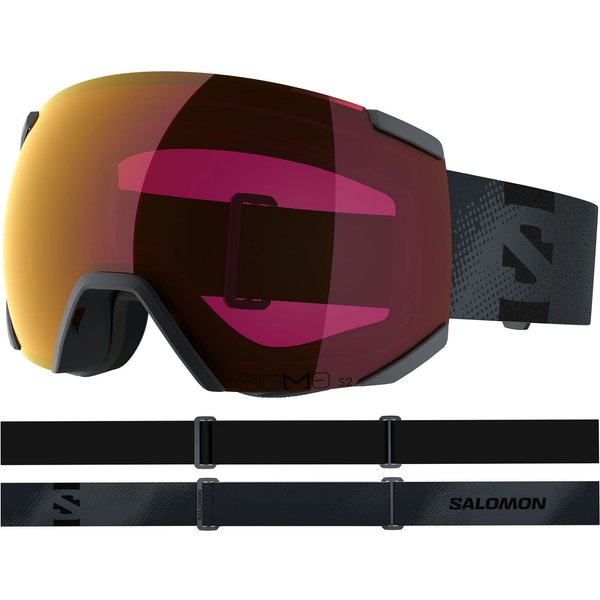 Salomon Radium Sigma, Skibrille, dunkelgrau