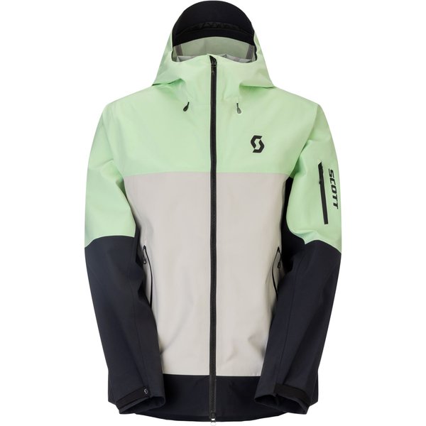 Scott Explorair 3L, Hardshelljacke, Herren, grün/schwarz