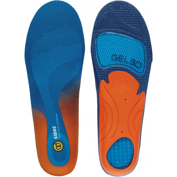 Sidas Cushioning Gel 3D, Einlegesohle, blau/orange