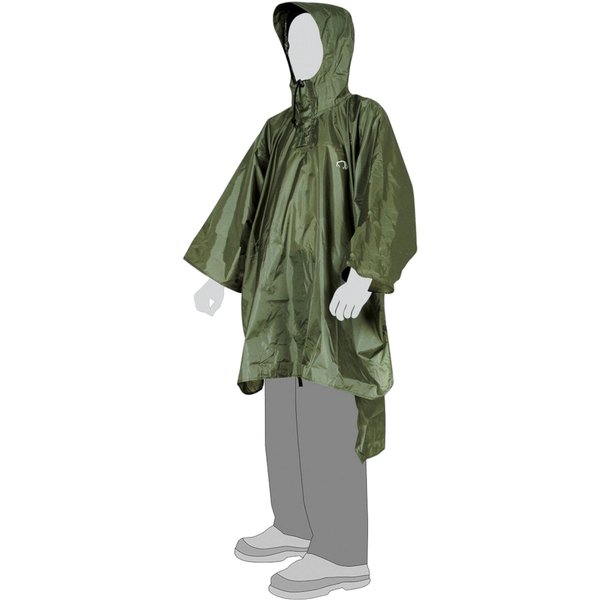 Tatonka Poncho 2, Regenmantel, grün