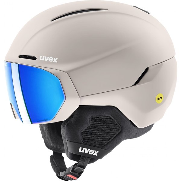 Uvex Horizon CV MIPS Visor, Skihelm mit Visier, grau