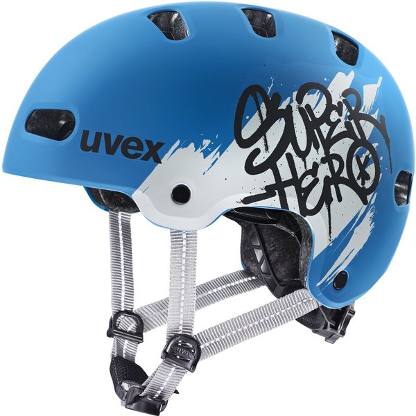 Uvex Kid 4 Style, Fahrradhelm, Junior, blau