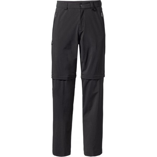 Vaude Men's Farley Stretch ZO Pants II, Wanderhosen, Herren, schwarz