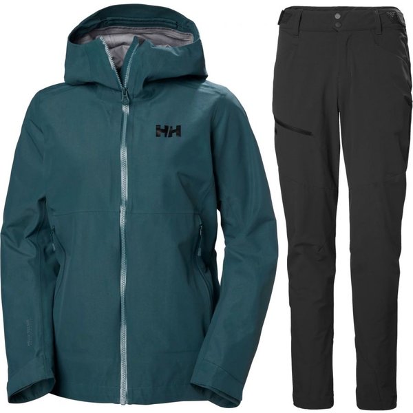 Helly Hansen Blaze Hardshell set, damen, dunkelgrün