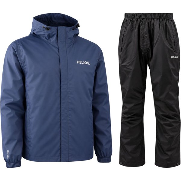 Helios Arctic Regenanzug, Herren, Marineblau/Schwarz