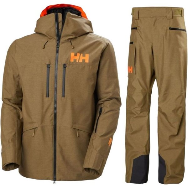 Helly Hansen Garibaldi 2.0, Skiset, Herren, braun