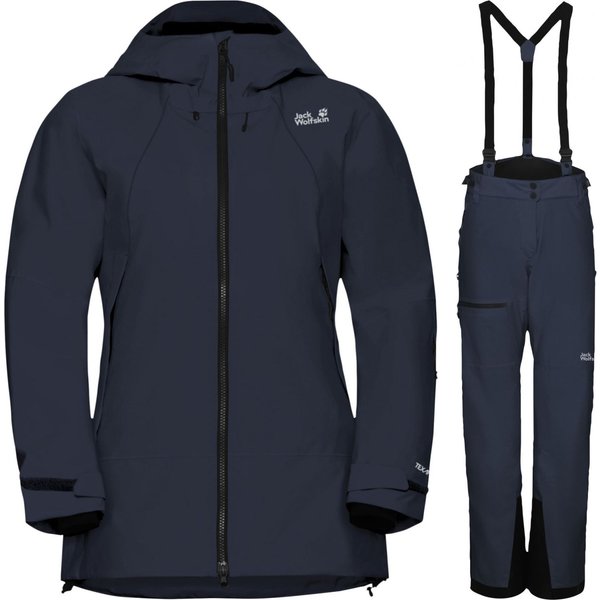 Jack Wolfskin Flowline Pro 2L Ins Set, Damen, dunkelblau