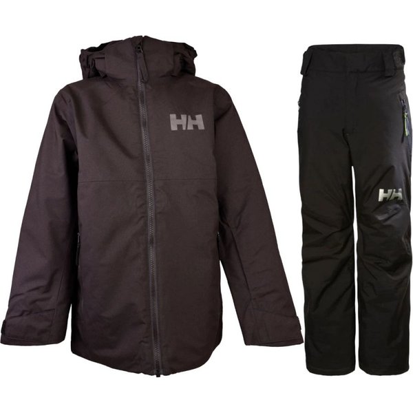 Helly Hansen Legendary/Traverse ski set, junior, black