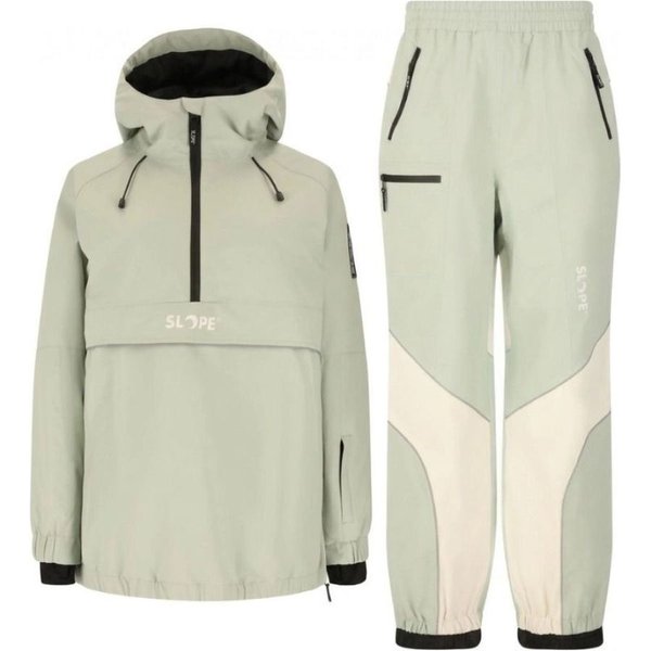 SLOPE Blizz Loose Skiset, Damen, aqua gray