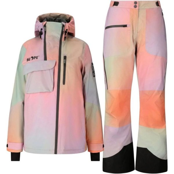 SLOPE Zuko AOP Skiset, Damen, orchid petal