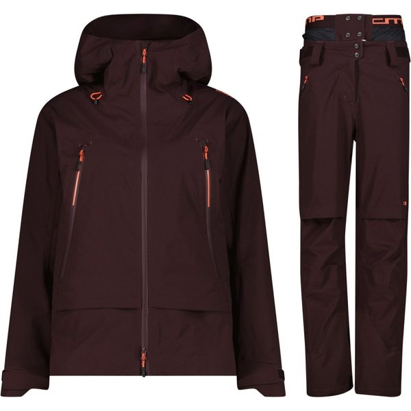 CMP Skiset, Damen, bordeaux