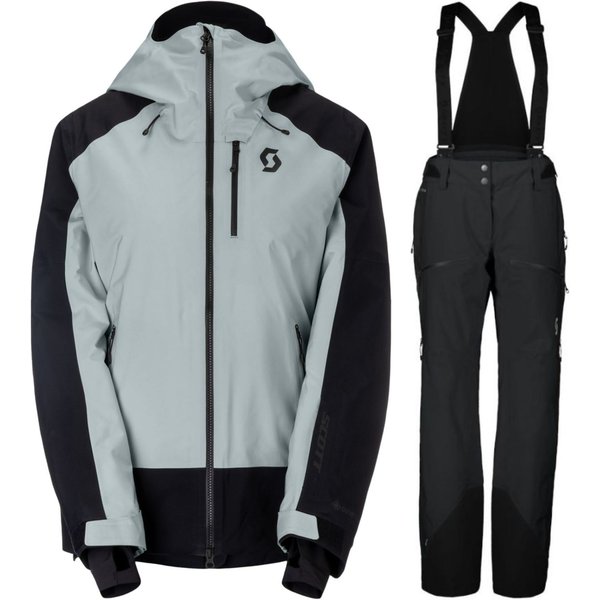 Scott Ultimate GTX Skiset, Damen, blau/schwarz