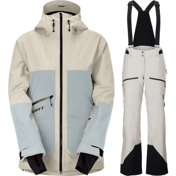 Scott Ultimate Dryo Utility Skiset, Damen, beige/blau