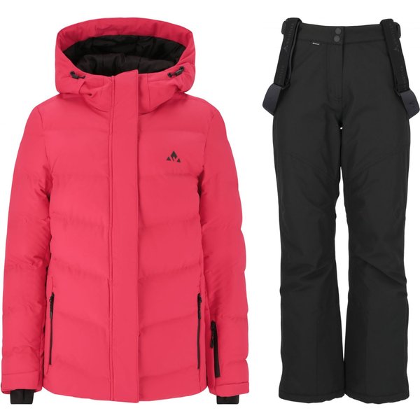 Whistler Cheno Skiset, Damen, rot/schwarz