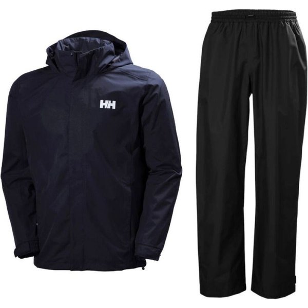 Helly Hansen Dubliner Regenbekleidung, Herren, marineblau/schwarz