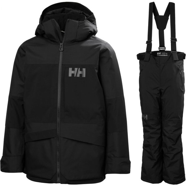 Helly Hansen Summit 2.0 Skiset, Kinder, schwarz