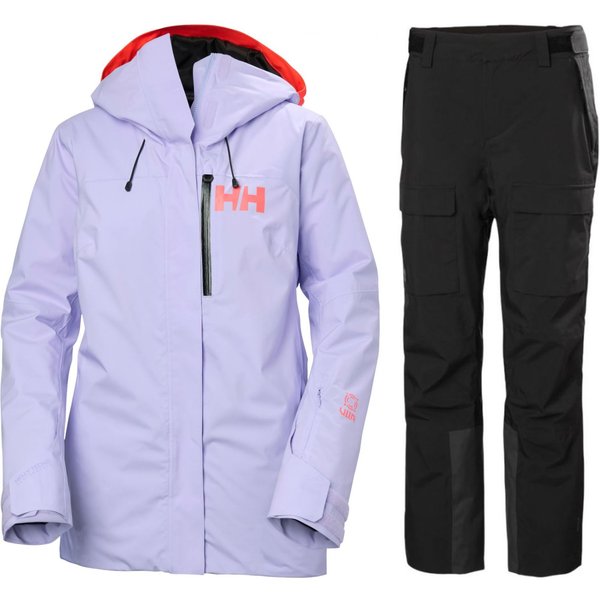 Helly Hansen Powshot Set da sci, da donna, viola/nero