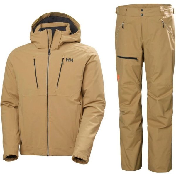 Helly Hansen Alpha 4.0 Ski set, men's, beige