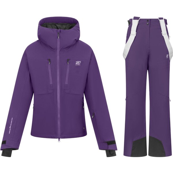 2117 of Sweden Grubban Ski set, women's, purple