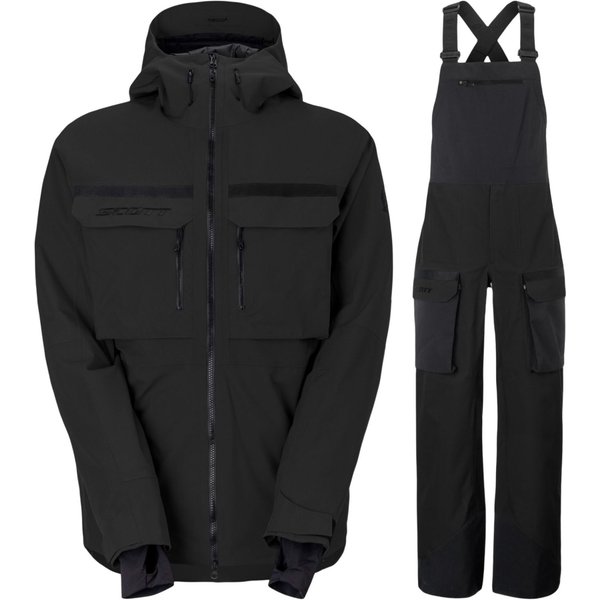 Scott Ultimate Dryo Utility Skiset, Herren, schwarz