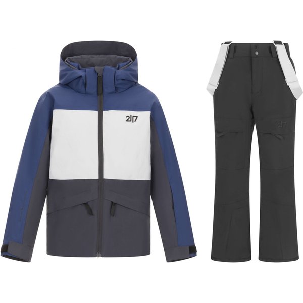 2117 of Sweden Ottebol Ski sets, children's, blue/black