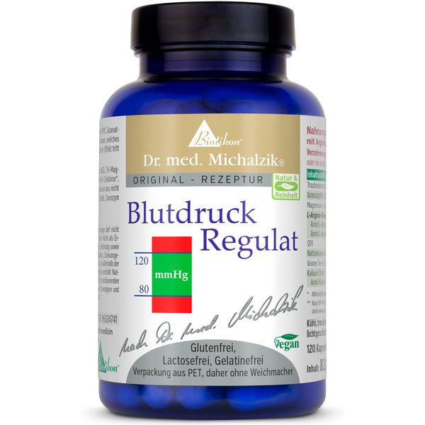 Blutdruck-Regulat | 75mg Traubenkernextrakt | 120 Kapseln | Dr. med. Michalzik