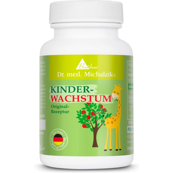 Children's Growth | 500 mg L-Arginine | 60 Capsules | Dr. med. Michalzik