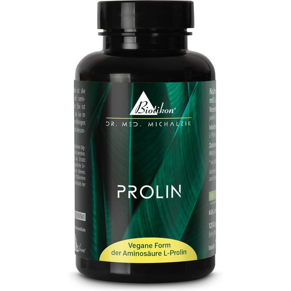 Prolin Kapseln | 1000 mg L-Prolin | 120 vegane Kapseln | Dr. med. Michalzik