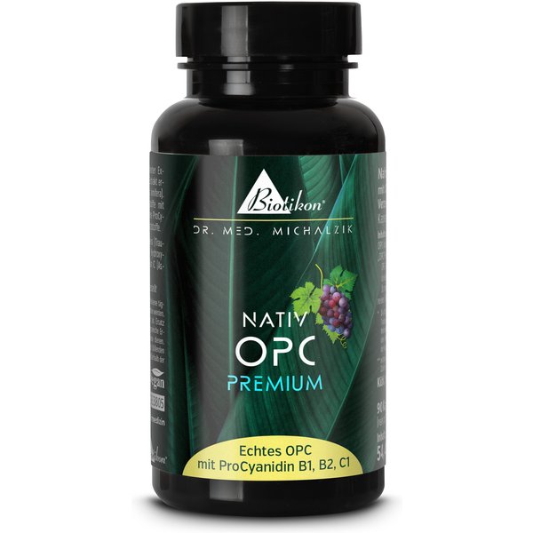 OPC-Premium | 900mg Traubenkern-Extrakt | 90 Kapseln | Dr. med. Michalzik