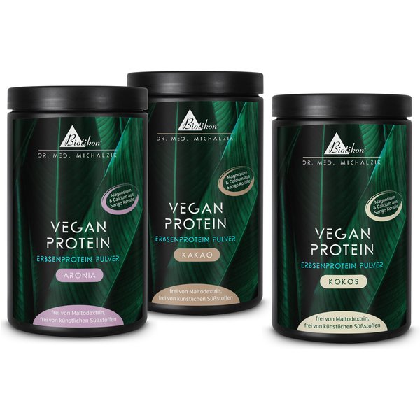 Proteine 3er-Pack | Sorten frei wählbar | Pulver | Dr. med. Michalzik