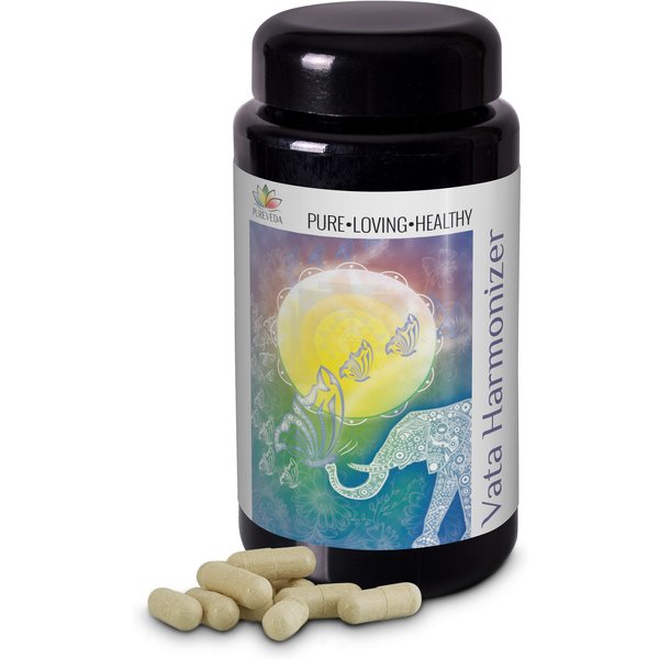 Pureveda Vata-Harmonizer | 600mg Bio-Haritaki | 90 Kapseln | Dr. med. Michalzik