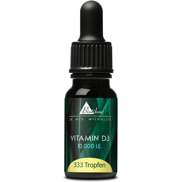Vitamin D3 Tropfen | 10.000 I.E. | 10 ml (333 Tropfen) | Dr. med. Michalzik