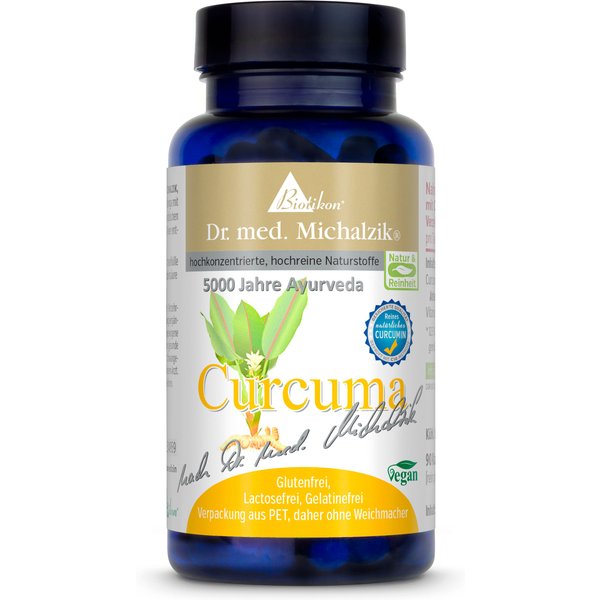 Curcuma | 440mg Curcuma longa Extrakt | 90 Kapseln | Dr. med. Michalzik