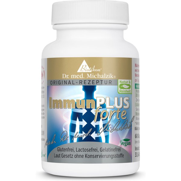 ImmunPLUS-forte | 1400mg Yestimun® | 60 Kapseln | Dr. med. Michalzik
