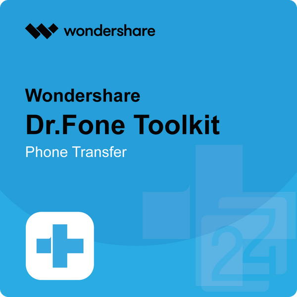 Wondershare Dr.Fone Phone Transfer iOS & Android Windows 5 Dispositivi / 1 Anno-image
