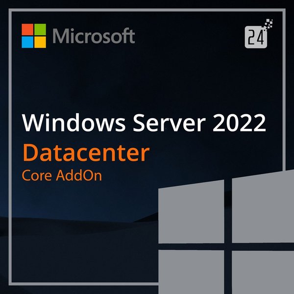 Microsoft Windows Server 2022 Datacenter Core AddOn 16 Core-image