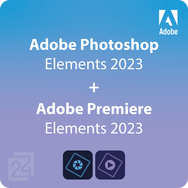Adobe Photoshop Elements 2023 + Premiere Elements 2023 Win/MAC Nuovo Acquisto-image