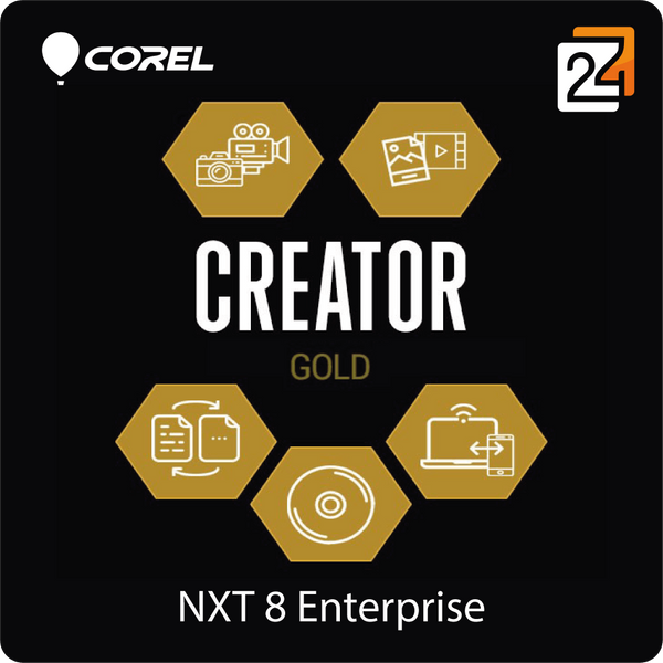 Corel Creator Gold Nxt 8 Enterprise 5 - 50 Utente/I-image