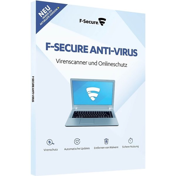 F-Secure Antivirus 2025 5 Dispositivi 1 Anno-image