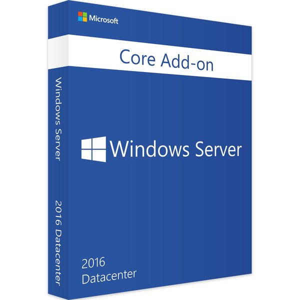 Windows Server 2016 Datacenter, licenza aggiuntiva Core AddOn 16 Core-image