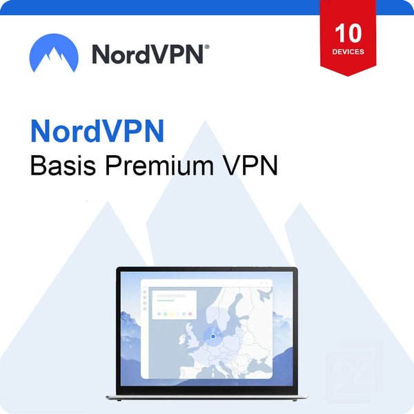 NordVPN Basis Premium VPN 10 Dispositivi 2 Anni-image