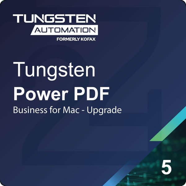 Tungsten Power Pdf 5 Business For Mac - Upgrade Aggiornamento 5 - 24 User-image