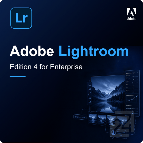 Adobe Lightroom - Pro for Enterprise 1 - 9 Utente/i-image