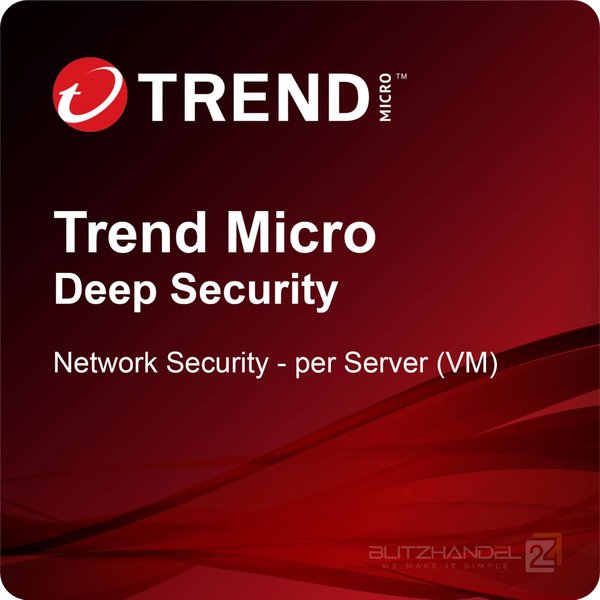 Trend Micro Deep Security - Network Security - per Server (VM) EDU 1 Anno Nuovo Acquisto 1 - 100 Utente/i-image
