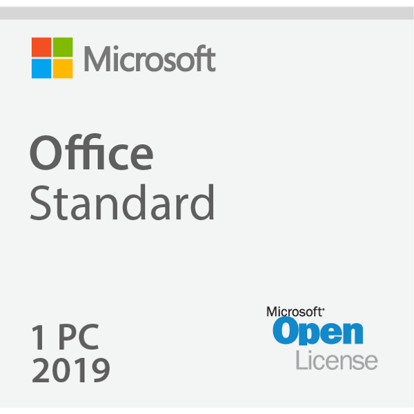 Microsoft Office 2019 Standard Open License, terminal server adatto, licenza a volume-image