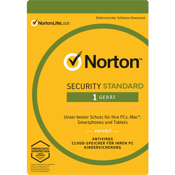 Symantec Norton Security Standard, 1 dispositivo 1 Anno-image