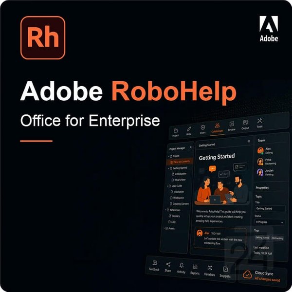 Adobe Robohelp Office For Enterprise Edu 100+ Utente/I-image