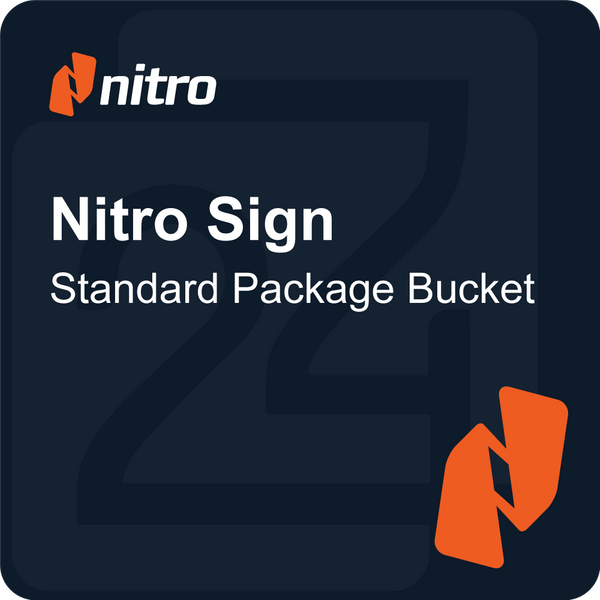 Nitro Sign Standard Package Bucket 1 Anno 1 - 999 Package-image