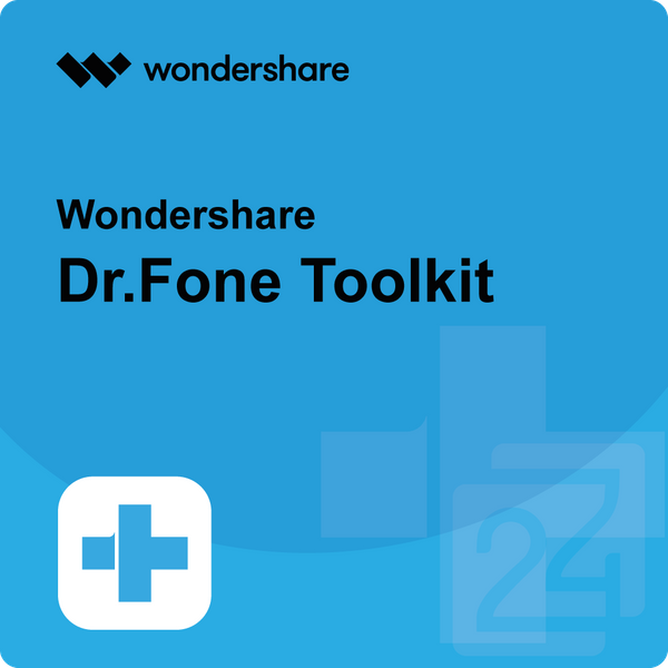 Wondershare Dr.Fone Full Toolkit Mac OS 5 Dispositivi / 1 Anno-image